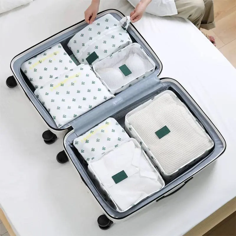 طقم منظم حقائب السفر