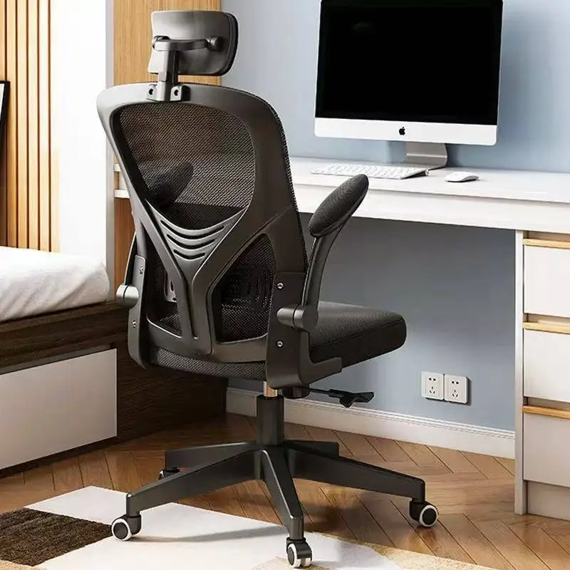 💺 كرسي مكتب مريح ومثالي للمنزل والعمل – تصميم شبكي قابل للتعديل 🏠