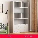 📚 مكتبة "أسباير" (Aspire) المودرن: رفيقك المثالي لتنظيم الكتب وإضافة لمسة جمالية لمنزلك 🌟🏡