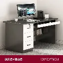 مكتب دراسة بتصميم عصري بلونين جذابين