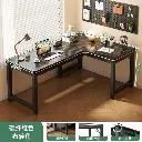 مكتب زاوية L-shaped باللون الأسود 🖤 