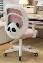 🪑 كرسي الدراسة المريح "باندا بينك" (Panda Pink) للأطفال: صحة، مرح، وأصدقاء جدد في رحلة النجاح 🏫🐼🌸