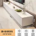🌟 طاولة تلفاز (طاولة شاشة) مودرن فاخرة بسطح رخامي أنيق
